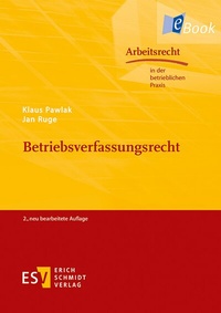 Abbildung von: Betriebsverfassungsrecht - Erich Schmidt Verlag