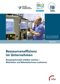 Cover: Ressourceneffizienz im Unternehmen - wbv Media