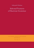 Cover: Selected Features of Bactrian Grammar - Harrassowitz Verlag
