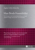 Cover: Max Brods Frauenbilder - Peter Lang Verlag