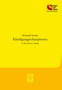 Abbildung von: Kündigungsschutzprozess - Berliner Wissenschafts-Verlag