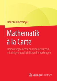 Abbildung von: Mathematik à la Carte - Springer Spektrum