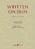 Cover: Written on Skin - Faber Music Ltd
