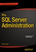 Cover: Pro SQL Server Administration - APress
