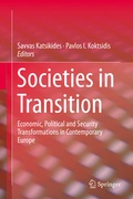 Cover: Societies in Transition - Springer