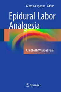Abbildung von: Epidural Labor Analgesia - Springer