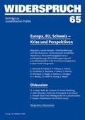 Cover: Widerspruch 65 - Rotpunktverlag