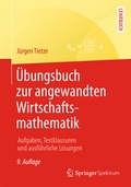 Cover: &Uuml;bungsbuch zur angewandten Wirtschaftsmathematik - Springer Spektrum