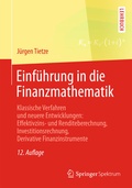 Cover: Einf&uuml;hrung in die Finanzmathematik - Springer Spektrum