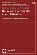 Cover: Deliberative Demokratie in der Diskussion - Nomos