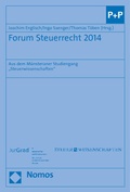 Cover: Forum Steuerrecht 2014 - Nomos
