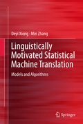Cover: Linguistically Motivated Statistical Machine Translation - Springer