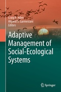 Cover: Adaptive Management of Social-Ecological Systems - Springer