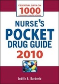 Cover: Nurse's Pocket Drug Guide 2010 - McGraw-Hill Medical