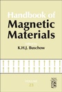 Cover: Handbook of Magnetic Materials: Volume 23 - Elsevier