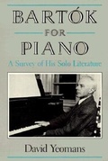 Cover: Bartok for Piano - Indiana University Press