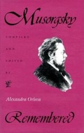 Cover: Musorgsky Remembered - Indiana University Press
