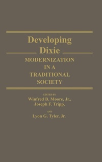 Enlarge image Cover: Developing Dixie - Praeger Publishers Inc