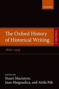 Cover: The Oxford History of Historical Writing - Oxford University Press