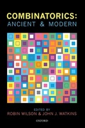 Cover: Combinatorics: Ancient & Modern - Oxford University Press