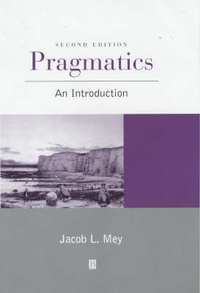 Abbildung von: Pragmatics - Blackwell Publishers