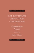Cover: The 1980 Hague Abduction Convention - Wildy, Simmonds and Hill Publishing
