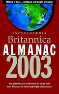 Cover: Encyclopaedia Britannica Almanac 2003 - Encyclopaedia Britannica (UK) Ltd