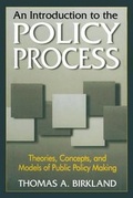 Cover: An Introduction to the Policy Process - M.E. Sharpe