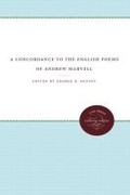 Cover: A Concordance to the English Poems of Andrew Marvell - The University of North Carolina Press