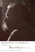 Cover: Dramatist in America - The University of North Carolina Press