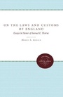 Cover: On the Laws and Customs of England - The University of North Carolina Press