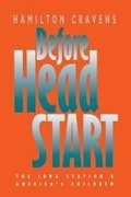 Cover: Before Head Start - The University of North Carolina Press
