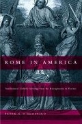 Cover: Rome in America - The University of North Carolina Press