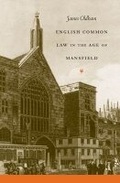 Bild: English Common Law in the Age of Mansfield - The University of North Carolina Press