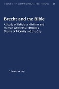 Cover: Brecht and the Bible - The University of North Carolina Press