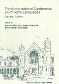 Cover: Minority Language Conference (3rd) - Multilingual Matters