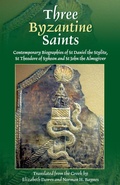 Cover: Three Byzantine Saints - St Vladimir's Seminary Press,U.S.