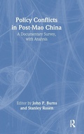 Cover: Policy Conflicts in Post-Mao China: A Documentary Survey with Analysis - M.E. Sharpe