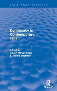 Enlarge image Cover: Democracy in Contemporary Japan - M.E. Sharpe