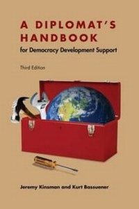 Enlarge image Cover: A Diplomat's Handbook for Democracy Development Support - Wilfrid Laurier University Press