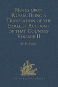 Cover: Notes upon Russia - Ashgate Publishing Limited