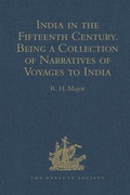 Cover: India in the Fifteenth Century - Routledge