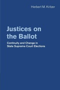 Cover: Justices on the Ballot - Cambridge University Press