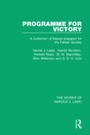 Cover: Programme for Victory (Works of Harold J. Laski) - Routledge
