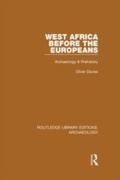 Cover: West Africa Before the Europeans - Routledge