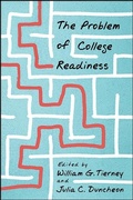 Cover: The Problem of College Readiness - State University of New York Press
