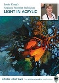 Cover: Linda Kemp's Negative Painting Techniques - Light in Acrylic - Betterway Books