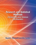 Cover: Research and Statistical Methods in Communication Sciences and Disorders - Delmar Cengage Learning