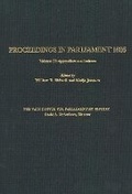 Cover: Proceedings in Parliament 1626, Volume 4: Appendixes and Indexes - University of Rochester Press