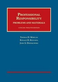 Enlarge image Cover: Professional Responsibility - Foundation Press